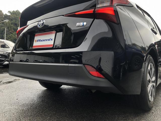 プリウス Ａプレミアム　後期　セーフティセンス　サンルーフ　メーカーナビ　Ｂｌｕｅｔｏｏｔｈ接続　バックカメラ　本革シート　温冷シート　インテリアパネル　駐車支援　ＢＳＭ　ＲＣＴＡ　Ｐソナー　ＡＣ１００Ｖ電源　ＥＴＣ２．０（58枚目）