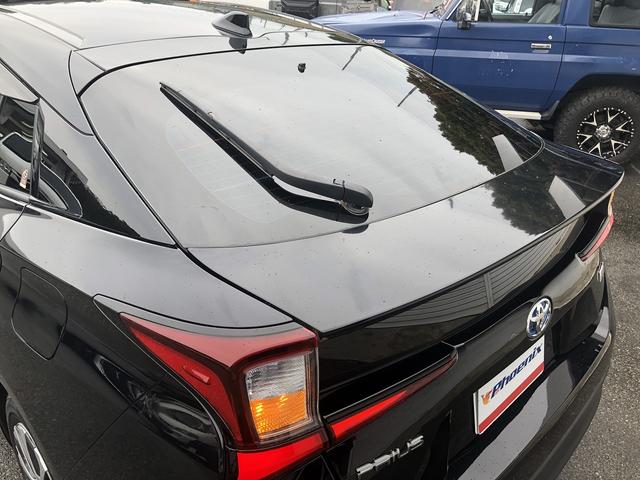 プリウス Ａプレミアム　後期　セーフティセンス　サンルーフ　メーカーナビ　Ｂｌｕｅｔｏｏｔｈ接続　バックカメラ　本革シート　温冷シート　インテリアパネル　駐車支援　ＢＳＭ　ＲＣＴＡ　Ｐソナー　ＡＣ１００Ｖ電源　ＥＴＣ２．０（66枚目）