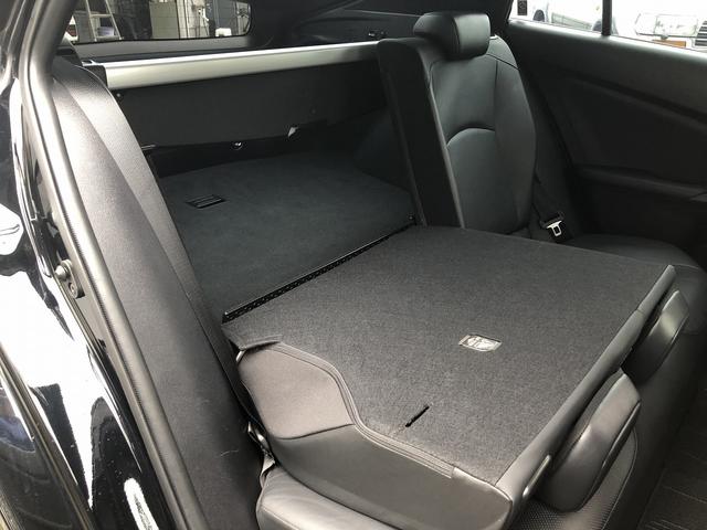 プリウス Ａプレミアム　後期　セーフティセンス　サンルーフ　メーカーナビ　Ｂｌｕｅｔｏｏｔｈ接続　バックカメラ　本革シート　温冷シート　インテリアパネル　駐車支援　ＢＳＭ　ＲＣＴＡ　Ｐソナー　ＡＣ１００Ｖ電源　ＥＴＣ２．０（71枚目）