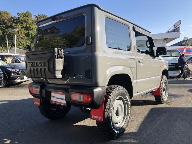 ＪＡＯＳリフトＵＰ　オープンカントリー付ＡＰＩＯ１６インチＡＷ　ＣＬＬＩＮＫリアゲートＢＯＸ　ＩＰＦサイドストレージパネル　サイドバー８型ナビ　ＢＴ接続　Ｂカメラ　アルパインデジタルミラー　前後フォグ