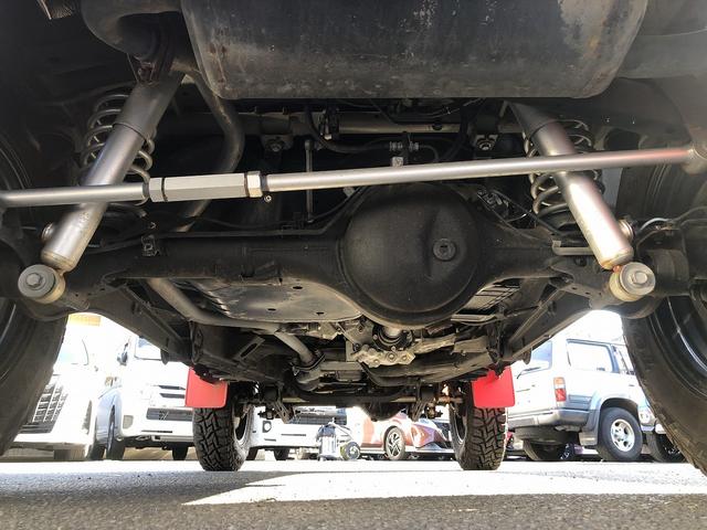 ＪＡＯＳリフトＵＰ　オープンカントリー付ＡＰＩＯ１６インチＡＷ　ＣＬＬＩＮＫリアゲートＢＯＸ　ＩＰＦサイドストレージパネル　サイドバー８型ナビ　ＢＴ接続　Ｂカメラ　アルパインデジタルミラー　前後フォグ