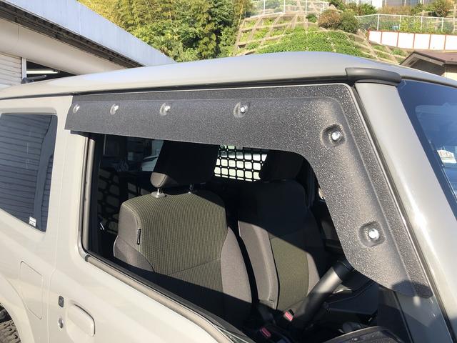 ＪＡＯＳリフトＵＰ　オープンカントリー付ＡＰＩＯ１６インチＡＷ　ＣＬＬＩＮＫリアゲートＢＯＸ　ＩＰＦサイドストレージパネル　サイドバー８型ナビ　ＢＴ接続　Ｂカメラ　アルパインデジタルミラー　前後フォグ