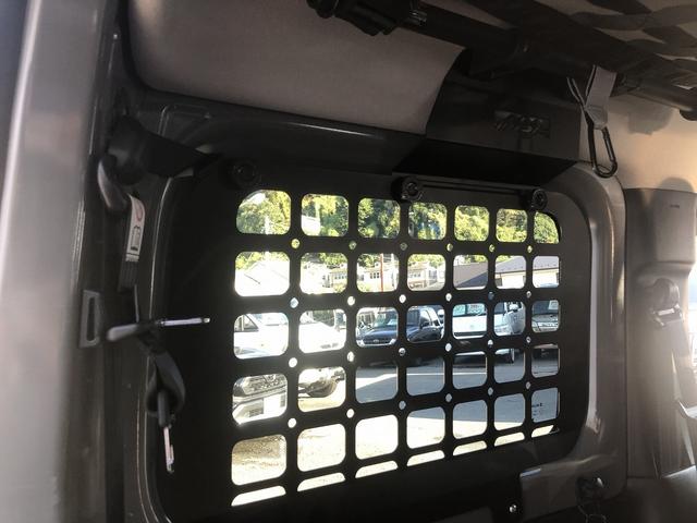 ＪＡＯＳリフトＵＰ　オープンカントリー付ＡＰＩＯ１６インチＡＷ　ＣＬＬＩＮＫリアゲートＢＯＸ　ＩＰＦサイドストレージパネル　サイドバー８型ナビ　ＢＴ接続　Ｂカメラ　アルパインデジタルミラー　前後フォグ