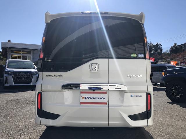 ステップワゴンスパーダ スパーダハイブリッド　Ｇ・ＥＸ　ホンダセンシング　Ｈセンシング　コンフォートビューＰＫＧ　９型ナビ　ＢＴ　ＨＤＭＩ　カープレイ　後席モニター　Ｗ温シート　わくわくゲート　１タッチＷパワスラ　ＬＥＤオートライト・フォグ　前後ドラレコ　ステアＳＷ　ＥＴＣ（8枚目）