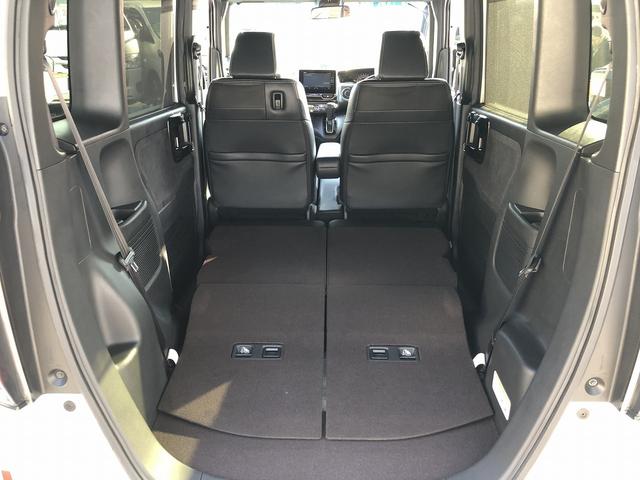 N-BOXカスタム G・Lターボホンダセンシング メモリナビ フルセグTV Bluetooth接続 バックカメラ ETC パドルシフト Wパワスラ ステアスイッチ ハーフレザー LEDオートライト&フォグ ロールシェード CMBS LKAS ACC(28枚目)