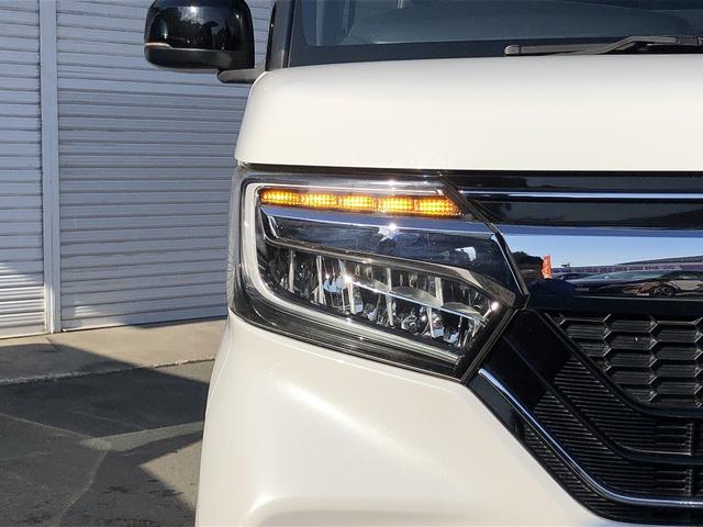 N-BOXカスタム G・Lターボホンダセンシング メモリナビ フルセグTV Bluetooth接続 バックカメラ ETC パドルシフト Wパワスラ ステアスイッチ ハーフレザー LEDオートライト&フォグ ロールシェード CMBS LKAS ACC(51枚目)