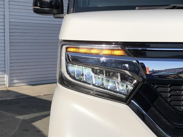 N-BOXカスタム G・Lターボホンダセンシング メモリナビ フルセグTV Bluetooth接続 バックカメラ ETC パドルシフト Wパワスラ ステアスイッチ ハーフレザー LEDオートライト&フォグ ロールシェード CMBS LKAS ACC(52枚目)