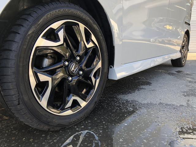 N-BOXカスタム G・Lターボホンダセンシング メモリナビ フルセグTV Bluetooth接続 バックカメラ ETC パドルシフト Wパワスラ ステアスイッチ ハーフレザー LEDオートライト&フォグ ロールシェード CMBS LKAS ACC(60枚目)