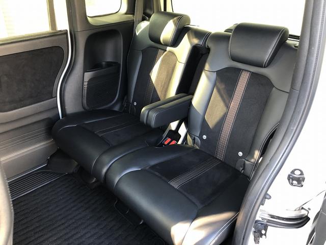 N-BOXカスタム G・Lターボホンダセンシング メモリナビ フルセグTV Bluetooth接続 バックカメラ ETC パドルシフト Wパワスラ ステアスイッチ ハーフレザー LEDオートライト&フォグ ロールシェード CMBS LKAS ACC(71枚目)