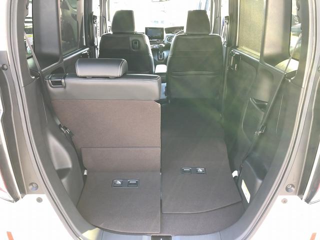 N-BOXカスタム G・Lターボホンダセンシング メモリナビ フルセグTV Bluetooth接続 バックカメラ ETC パドルシフト Wパワスラ ステアスイッチ ハーフレザー LEDオートライト&フォグ ロールシェード CMBS LKAS ACC(74枚目)