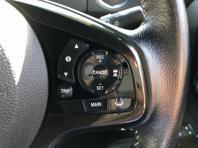 N-BOXカスタム G・Lターボホンダセンシング メモリナビ フルセグTV Bluetooth接続 バックカメラ ETC パドルシフト Wパワスラ ステアスイッチ ハーフレザー LEDオートライト&フォグ ロールシェード CMBS LKAS ACC(77枚目)