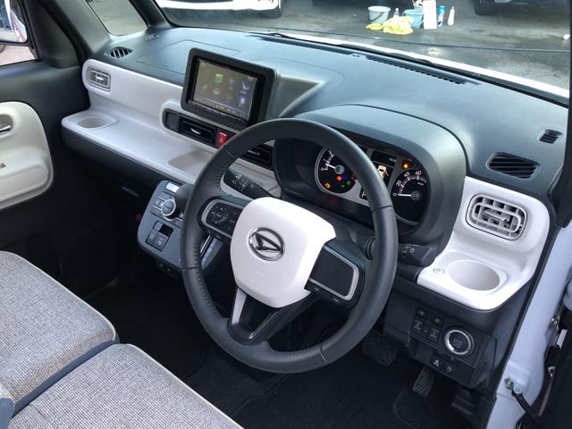 ムーヴキャンバス ストライプスＧ　スマートアシスト　ＳＤナビ　Ｂｌｕｅｔｏｏｔｈ接続　１タッチ両側パワスラ　シートヒーター　ホットカップホルダー　ＬＥＤオートライト＆フォグ　衝突回避支援　車線逸脱警報　ふらつき警報　先行車発進お知らせ（22枚目）