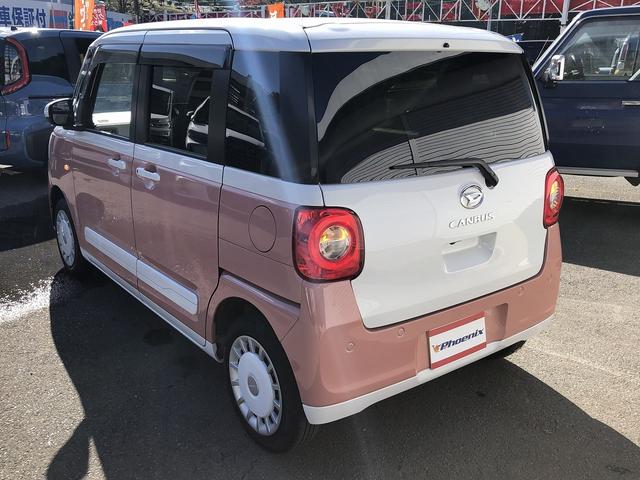 ムーヴキャンバス ストライプスＧ　スマートアシスト　ＳＤナビ　Ｂｌｕｅｔｏｏｔｈ接続　１タッチ両側パワスラ　シートヒーター　ホットカップホルダー　ＬＥＤオートライト＆フォグ　衝突回避支援　車線逸脱警報　ふらつき警報　先行車発進お知らせ（42枚目）