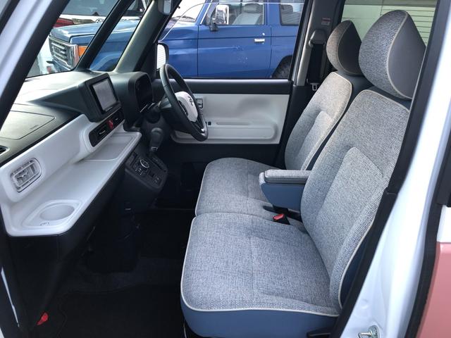 ムーヴキャンバス ストライプスＧ　スマートアシスト　ＳＤナビ　Ｂｌｕｅｔｏｏｔｈ接続　１タッチ両側パワスラ　シートヒーター　ホットカップホルダー　ＬＥＤオートライト＆フォグ　衝突回避支援　車線逸脱警報　ふらつき警報　先行車発進お知らせ（65枚目）