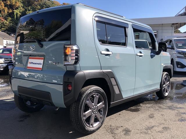 タフト Gターボ スカイフィールトップ スマアシ メモリナビ フルセグTV Bluetooth接続 パノラマモニター ドラレコ ETC Wシートヒータ ステアスイッチ ルーフレール USB充電 衝突軽減B 車線逸脱警報(7枚目)