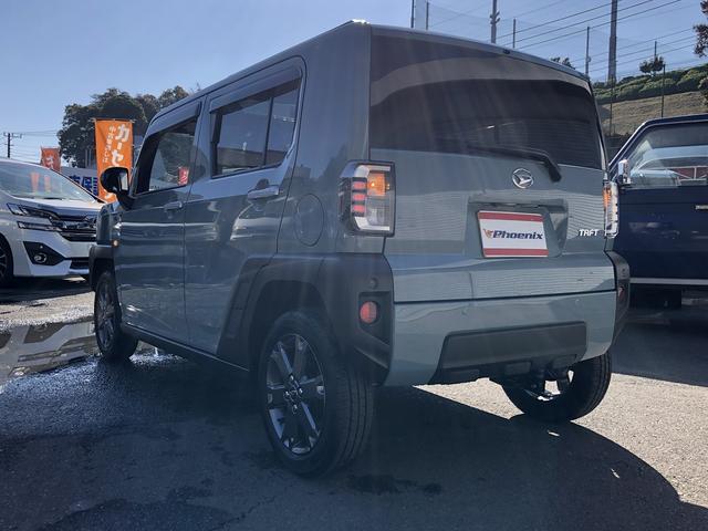 タフト Gターボ スカイフィールトップ スマアシ メモリナビ フルセグTV Bluetooth接続 パノラマモニター ドラレコ ETC Wシートヒータ ステアスイッチ ルーフレール USB充電 衝突軽減B 車線逸脱警報(9枚目)