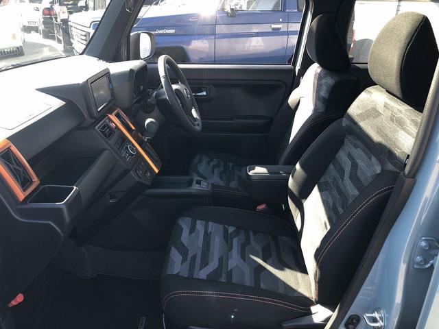 タフト Gターボ スカイフィールトップ スマアシ メモリナビ フルセグTV Bluetooth接続 パノラマモニター ドラレコ ETC Wシートヒータ ステアスイッチ ルーフレール USB充電 衝突軽減B 車線逸脱警報(72枚目)