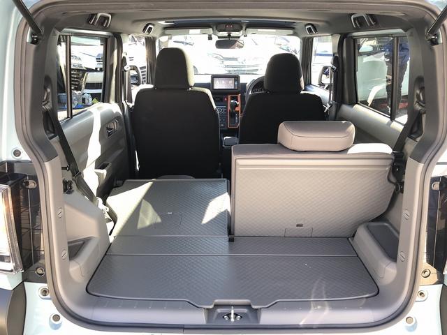 タフト Gターボ スカイフィールトップ スマアシ メモリナビ フルセグTV Bluetooth接続 パノラマモニター ドラレコ ETC Wシートヒータ ステアスイッチ ルーフレール USB充電 衝突軽減B 車線逸脱警報(77枚目)