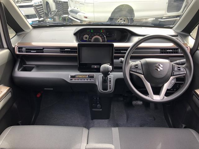 ワゴンＲカスタムＺ ハイブリッドＺＸ　登録済未使用車　デュアルカメラサポートブレーキ　ＬＥＤオートライト＆フォグ　シートヒーター　ＵＳＢ充電　１４インチＡＷ　Ｐソナー　ＡＣＣ　前後誤発進抑制　車線逸脱警報　ふらつき警報　ハイビームアシスト（3枚目）