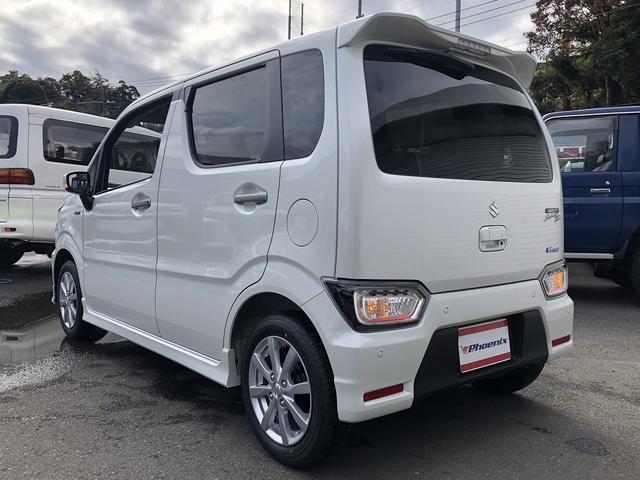 ワゴンＲカスタムＺ ハイブリッドＺＸ　登録済未使用車　デュアルカメラサポートブレーキ　ＬＥＤオートライト＆フォグ　シートヒーター　ＵＳＢ充電　１４インチＡＷ　Ｐソナー　ＡＣＣ　前後誤発進抑制　車線逸脱警報　ふらつき警報　ハイビームアシスト（9枚目）