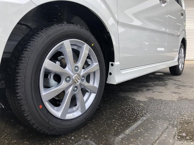 ワゴンＲカスタムＺ ハイブリッドＺＸ　登録済未使用車　デュアルカメラサポートブレーキ　ＬＥＤオートライト＆フォグ　シートヒーター　ＵＳＢ充電　１４インチＡＷ　Ｐソナー　ＡＣＣ　前後誤発進抑制　車線逸脱警報　ふらつき警報　ハイビームアシスト（61枚目）