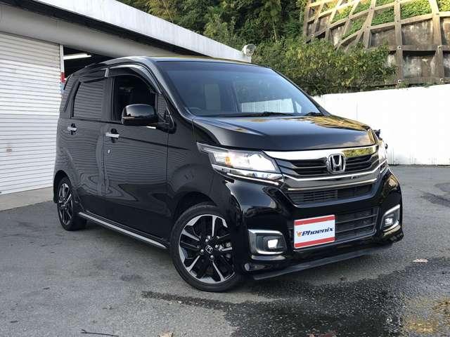 N-WGN G・ターボパッケージ スタイルアップPKG ナビ装着用スペシャルPKG SDナビ Bluetooth接続 Bカメラ 前後ドラレコ クルコン ステアSW パドルシフト ハーフレザー HIDオートライト LEDフォグ(5枚目)