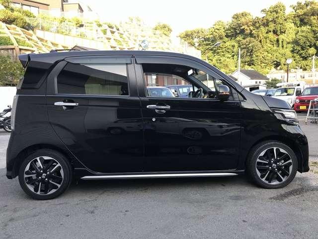 N-WGN G・ターボパッケージ スタイルアップPKG ナビ装着用スペシャルPKG SDナビ Bluetooth接続 Bカメラ 前後ドラレコ クルコン ステアSW パドルシフト ハーフレザー HIDオートライト LEDフォグ(6枚目)