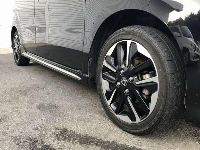 N-WGN G・ターボパッケージ スタイルアップPKG ナビ装着用スペシャルPKG SDナビ Bluetooth接続 Bカメラ 前後ドラレコ クルコン ステアSW パドルシフト ハーフレザー HIDオートライト LEDフォグ(18枚目)