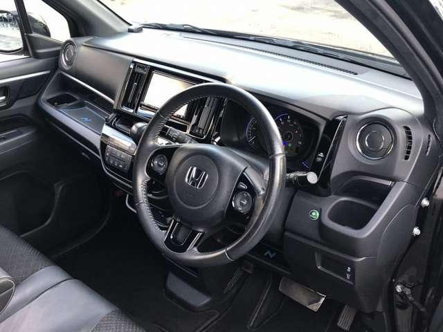 N-WGN G・ターボパッケージ スタイルアップPKG ナビ装着用スペシャルPKG SDナビ Bluetooth接続 Bカメラ 前後ドラレコ クルコン ステアSW パドルシフト ハーフレザー HIDオートライト LEDフォグ(22枚目)