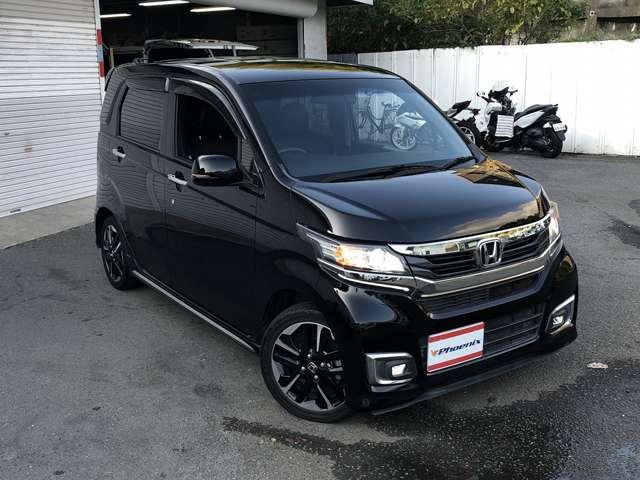 N-WGN G・ターボパッケージ スタイルアップPKG ナビ装着用スペシャルPKG SDナビ Bluetooth接続 Bカメラ 前後ドラレコ クルコン ステアSW パドルシフト ハーフレザー HIDオートライト LEDフォグ(44枚目)