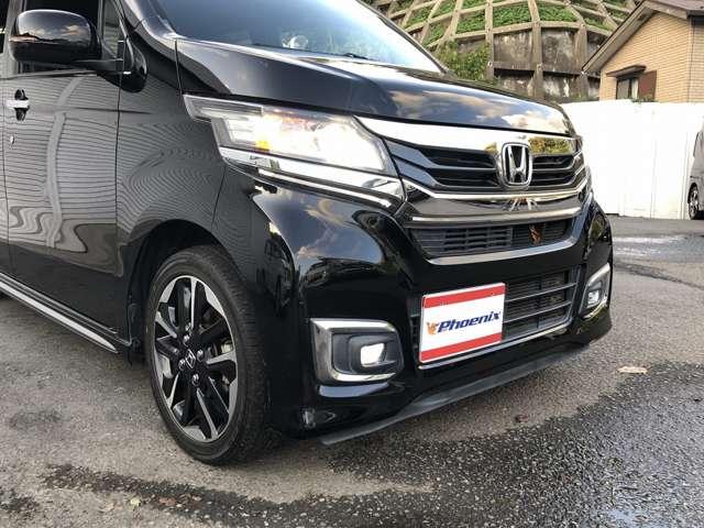 N-WGN G・ターボパッケージ スタイルアップPKG ナビ装着用スペシャルPKG SDナビ Bluetooth接続 Bカメラ 前後ドラレコ クルコン ステアSW パドルシフト ハーフレザー HIDオートライト LEDフォグ(52枚目)