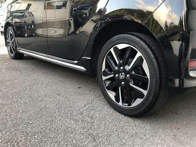 N-WGN G・ターボパッケージ スタイルアップPKG ナビ装着用スペシャルPKG SDナビ Bluetooth接続 Bカメラ 前後ドラレコ クルコン ステアSW パドルシフト ハーフレザー HIDオートライト LEDフォグ(59枚目)