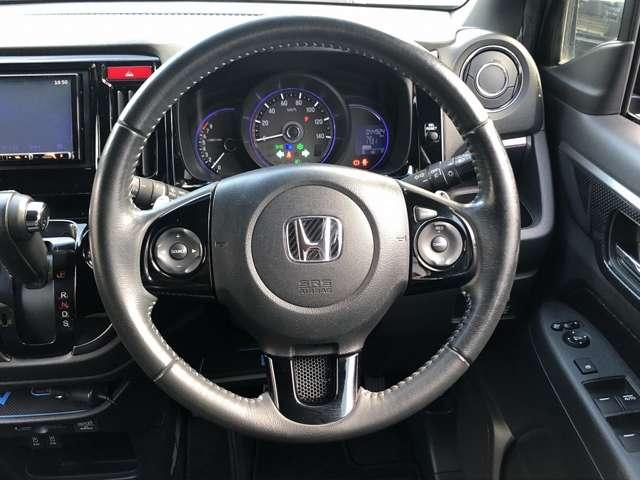 N-WGN G・ターボパッケージ スタイルアップPKG ナビ装着用スペシャルPKG SDナビ Bluetooth接続 Bカメラ 前後ドラレコ クルコン ステアSW パドルシフト ハーフレザー HIDオートライト LEDフォグ(73枚目)