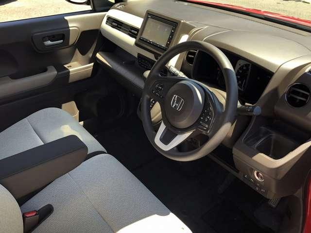 N-WGN Lホンダセンシング SDナビ Bluetooth接続 バックカメラ パーキングソナー ETC USB充電 シートヒータ オートライト ステアスイッチ CMBS LKAS ACC 先行車発進告知 標識検知 オートハイビーム(20枚目)