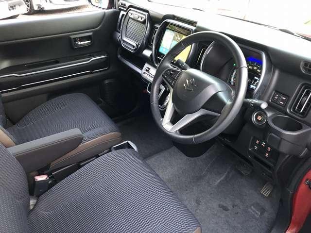 ハスラー Ｊスタイル　２トーン　ＤＣＢＳ　９インチナビ　ＢＴ・ＵＳＢ・カープレイ接続　全方位モニター　ルーフレール　Ｗシートヒーター　ＬＥＤオートライト＆フォグ　Ｐセンサー　標識認識　先行車発進　誤発進抑制　禁煙（19枚目）