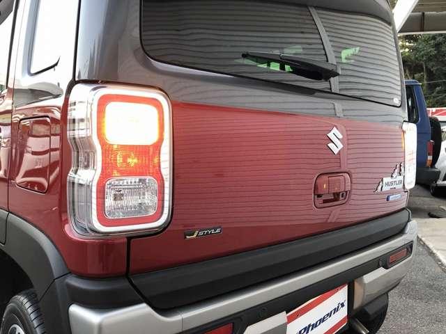 ハスラー Ｊスタイル　２トーン　ＤＣＢＳ　９インチナビ　ＢＴ・ＵＳＢ・カープレイ接続　全方位モニター　ルーフレール　Ｗシートヒーター　ＬＥＤオートライト＆フォグ　Ｐセンサー　標識認識　先行車発進　誤発進抑制　禁煙（56枚目）