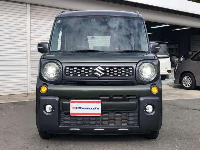 スペーシアギア ハイブリッドＸＺ　ターボ　３型　セーフティサポート　９型ナビ　フルセグ　Ｂｌｕｅｔｏｏｔｈ　カープレイ　アラウンドビューカメラ　１タッチＷパワスラ　Ｐソナー　前後ドラレコ　シートヒータ　パドルシフト　ＳＯＳコール　ＵＳＢ充電（4枚目）