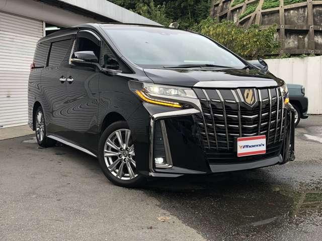 アルファード 2.5S タイプゴールド 後期 9型DAナビ BT・USB・カープレイ接続 Bカメラ セーフティセンス パワーゲート 3眼LEDオートライト&フォグ AC100V電源 1タッチWパワスラ 半革シート ウッドステア ETC2.0(5枚目)