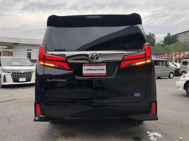 アルファード 2.5S タイプゴールド 後期 9型DAナビ BT・USB・カープレイ接続 Bカメラ セーフティセンス パワーゲート 3眼LEDオートライト&フォグ AC100V電源 1タッチWパワスラ 半革シート ウッドステア ETC2.0(8枚目)