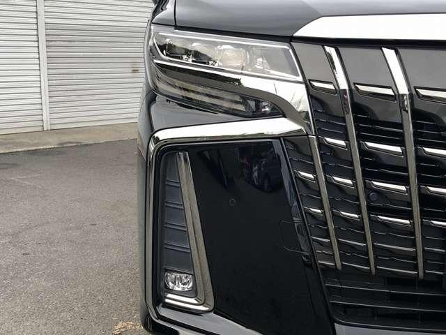 アルファード 2.5S タイプゴールド 後期 9型DAナビ BT・USB・カープレイ接続 Bカメラ セーフティセンス パワーゲート 3眼LEDオートライト&フォグ AC100V電源 1タッチWパワスラ 半革シート ウッドステア ETC2.0(13枚目)