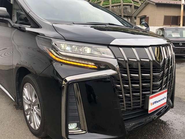 アルファード 2.5S タイプゴールド 後期 9型DAナビ BT・USB・カープレイ接続 Bカメラ セーフティセンス パワーゲート 3眼LEDオートライト&フォグ AC100V電源 1タッチWパワスラ 半革シート ウッドステア ETC2.0(15枚目)