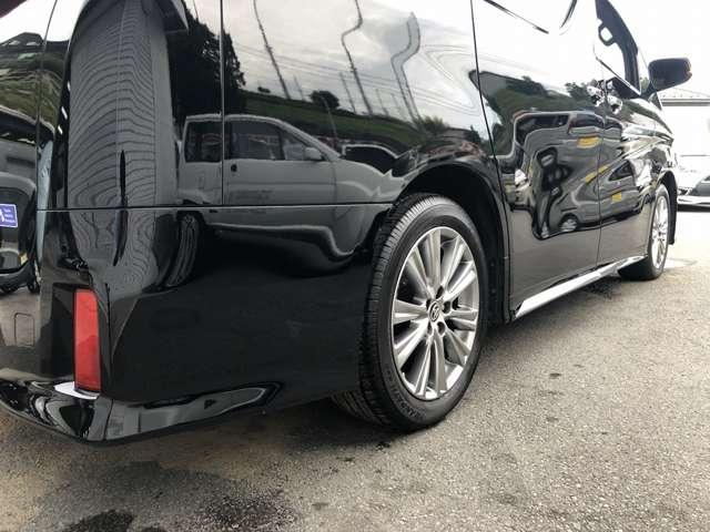 アルファード 2.5S タイプゴールド 後期 9型DAナビ BT・USB・カープレイ接続 Bカメラ セーフティセンス パワーゲート 3眼LEDオートライト&フォグ AC100V電源 1タッチWパワスラ 半革シート ウッドステア ETC2.0(19枚目)