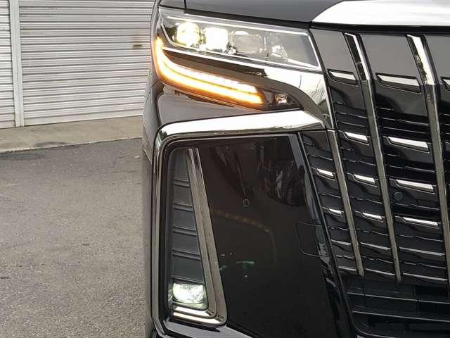 アルファード 2.5S タイプゴールド 後期 9型DAナビ BT・USB・カープレイ接続 Bカメラ セーフティセンス パワーゲート 3眼LEDオートライト&フォグ AC100V電源 1タッチWパワスラ 半革シート ウッドステア ETC2.0(54枚目)