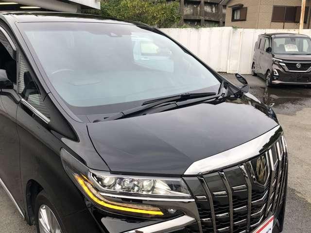 アルファード 2.5S タイプゴールド 後期 9型DAナビ BT・USB・カープレイ接続 Bカメラ セーフティセンス パワーゲート 3眼LEDオートライト&フォグ AC100V電源 1タッチWパワスラ 半革シート ウッドステア ETC2.0(55枚目)