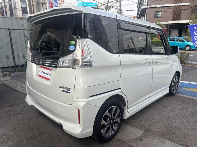 ソリオバンディット ハイブリッドＭＶ　後期　メーカーナビ　Ｂｌｕｅｔｏｏｔｈ　全方位カメラ　１タッチＷパワスラ　ＬＥＤオートライト＆フォグ　シートヒーター　パドルシフト　ステアスイッチ　ＤＣＢＳ　パーキングセンサー　１５インチＡＷ　禁煙（12枚目）