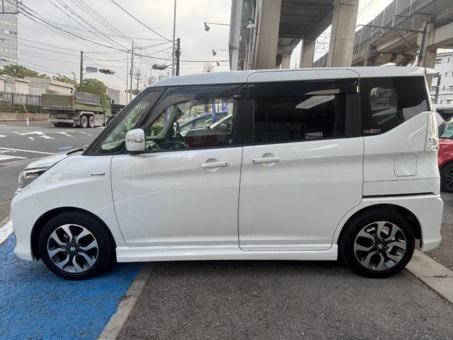 ソリオバンディット ハイブリッドＭＶ　後期　メーカーナビ　Ｂｌｕｅｔｏｏｔｈ　全方位カメラ　１タッチＷパワスラ　ＬＥＤオートライト＆フォグ　シートヒーター　パドルシフト　ステアスイッチ　ＤＣＢＳ　パーキングセンサー　１５インチＡＷ　禁煙（15枚目）