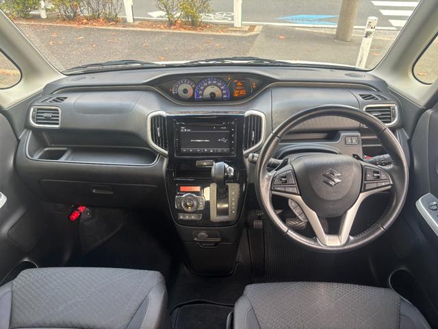 ソリオバンディット ハイブリッドＭＶ　後期　メーカーナビ　Ｂｌｕｅｔｏｏｔｈ　全方位カメラ　１タッチＷパワスラ　ＬＥＤオートライト＆フォグ　シートヒーター　パドルシフト　ステアスイッチ　ＤＣＢＳ　パーキングセンサー　１５インチＡＷ　禁煙（16枚目）