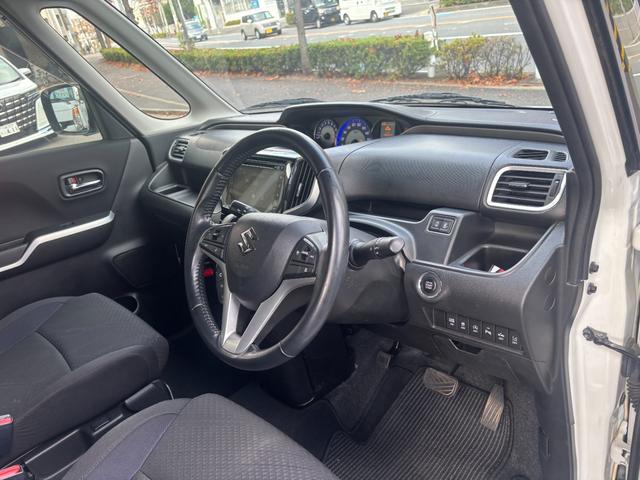 ソリオバンディット ハイブリッドＭＶ　後期　メーカーナビ　Ｂｌｕｅｔｏｏｔｈ　全方位カメラ　１タッチＷパワスラ　ＬＥＤオートライト＆フォグ　シートヒーター　パドルシフト　ステアスイッチ　ＤＣＢＳ　パーキングセンサー　１５インチＡＷ　禁煙（37枚目）