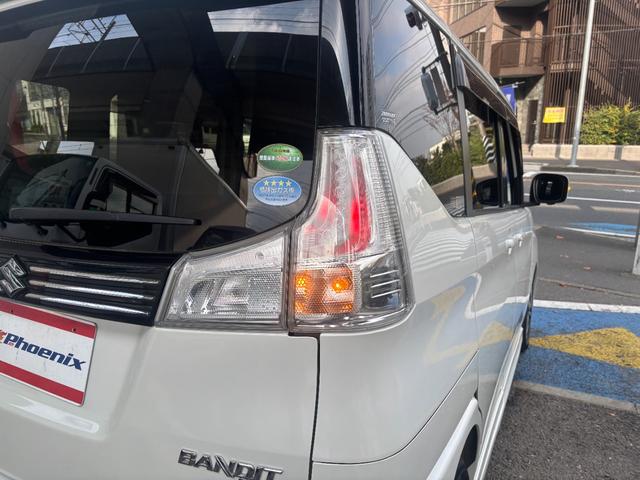 ソリオバンディット ハイブリッドＭＶ　後期　メーカーナビ　Ｂｌｕｅｔｏｏｔｈ　全方位カメラ　１タッチＷパワスラ　ＬＥＤオートライト＆フォグ　シートヒーター　パドルシフト　ステアスイッチ　ＤＣＢＳ　パーキングセンサー　１５インチＡＷ　禁煙（69枚目）