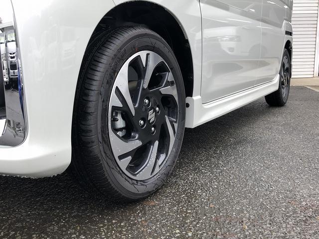 スペーシアカスタム ハイブリッドXSターボ 届出済未使用車 セーフティサポート スズキコネクト対応9インチナビ フルセグ Bluetooth接続 アラウンドビューカメラ 1タッチWパワスラ シート・ステアヒーター サーキュレータ パドルシフト(60枚目)